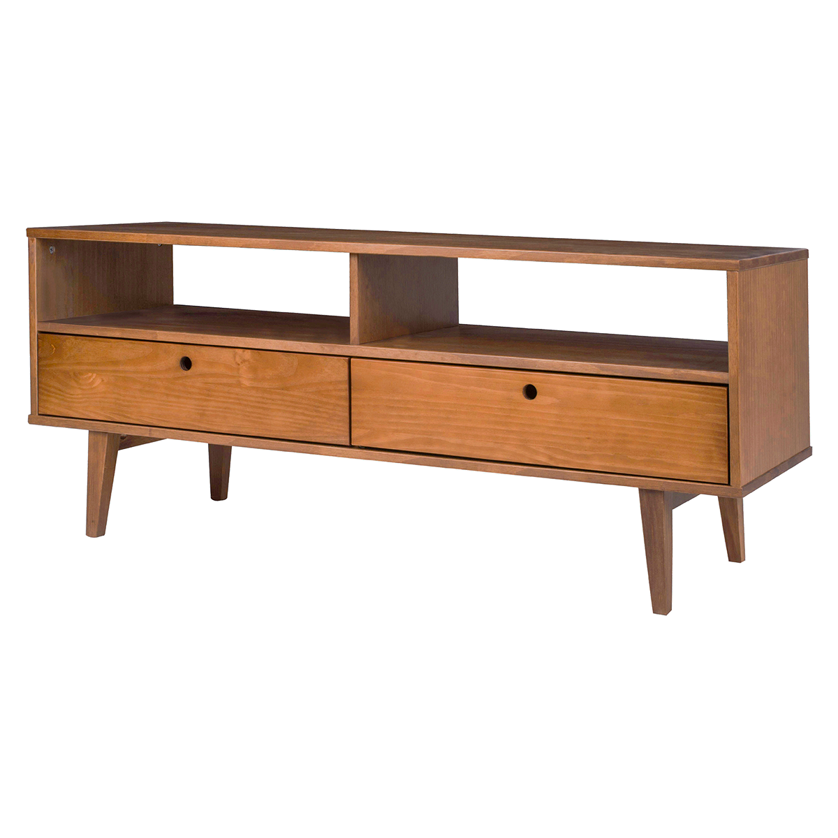 Lowboard Charme - Fernsehtisch mit Design im Retro-Stil - Memomad