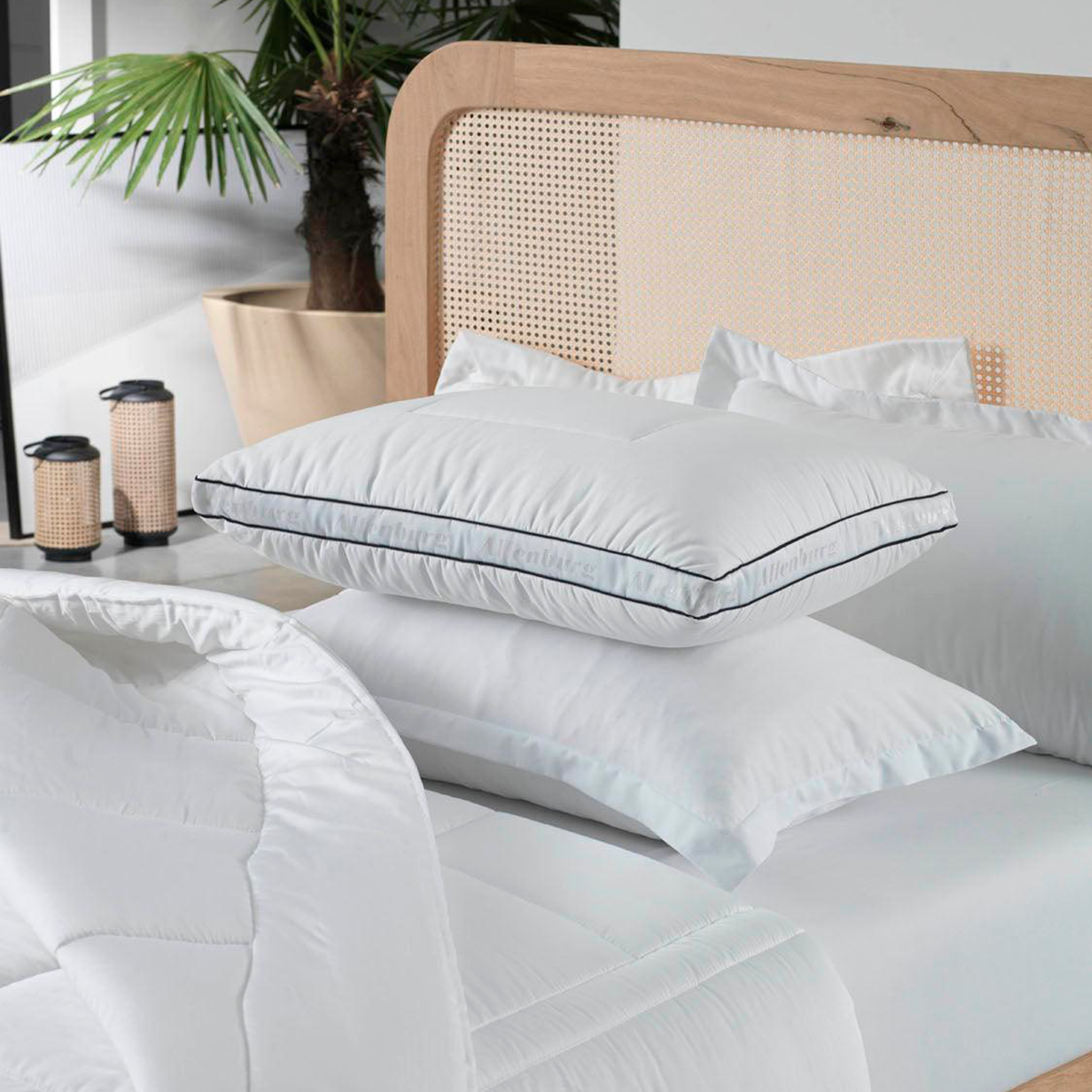 Kopfkissen Black 46x66cm - Altenburg - Memomad