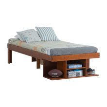 Funktionsbett Bali 90x190 cm - Einzelbett mit Bettkasten und viel Stauraum - Inkl. Lattenrost - Memomad