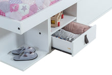 Bett mit Stauraum BALI + Lattenrost (mit oder ohne Kopfende)