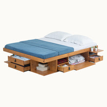 Funktionsbett Bali 160x200 cm - Bett mit Stauraum und Bettkasten - Inkl. Lattenrost - Memomad