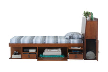 Bett mit Stauraum BALI + Lattenrost (mit oder ohne Kopfende)