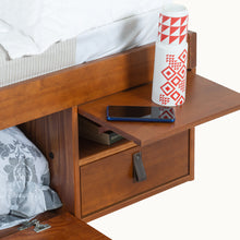 Funktionsbett Bali 140x200 cm - Bett mit Bettkasten und viel Stauraum