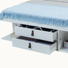 Funktionsbett Bali 140x190 cm - Bett mit Bettkasten und viel Stauraum - Inkl. Lattenrost - Memomad