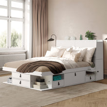 Funktionsbett Bali 160x200 cm - Bett mit Stauraum und Bettkasten - Inkl. Lattenrost - Memomad