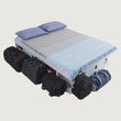 Funktionsbett Bali 180x200 cm - Bett mit Bettkasten und viel Stauraum