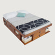 Funktionsbett Bali 140x200 cm - Bett mit Bettkasten und viel Stauraum