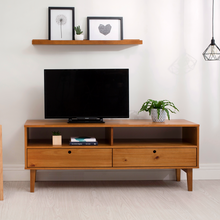 Lowboard Charme - Fernsehtisch mit Design im Retro-Stil - Memomad